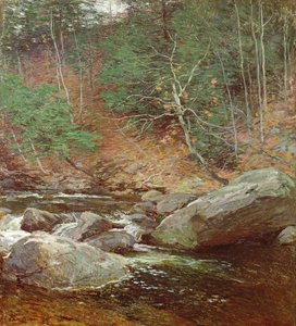 マスプール、1910年11月 作： Willard Leroy Metcalf